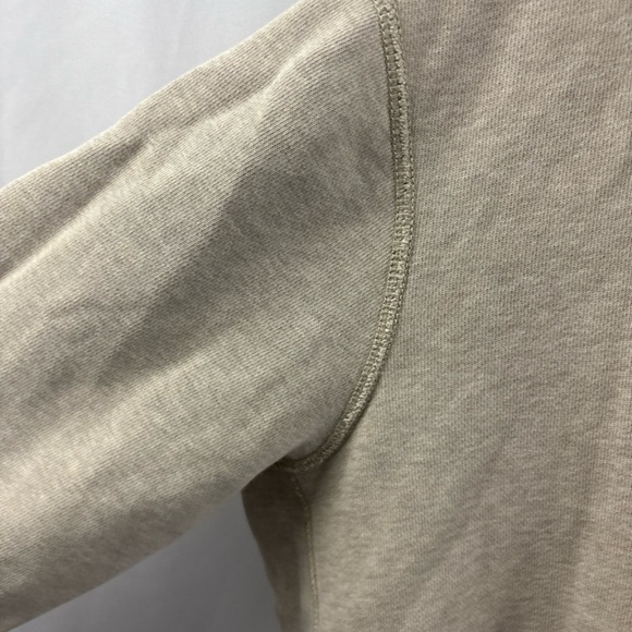 Polo Ralph Lauren Hoodie Men’s Large Tan Thermal Waffle Hood Zip - Picture 6 of 10